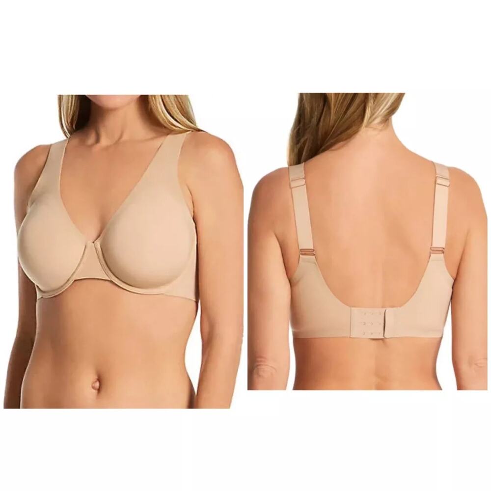 Le Mystère Women's Natural Smooth Shape Unlined Underwire Bra Size 32B NWT